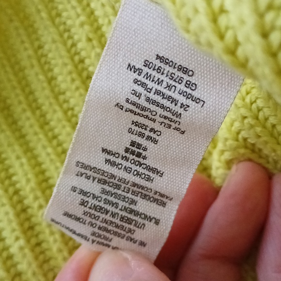 🔥🔥🔥Free People Pier Festival Limon color sweater S - Picture 9 of 11